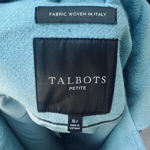Talbots Petite Teal Jacket